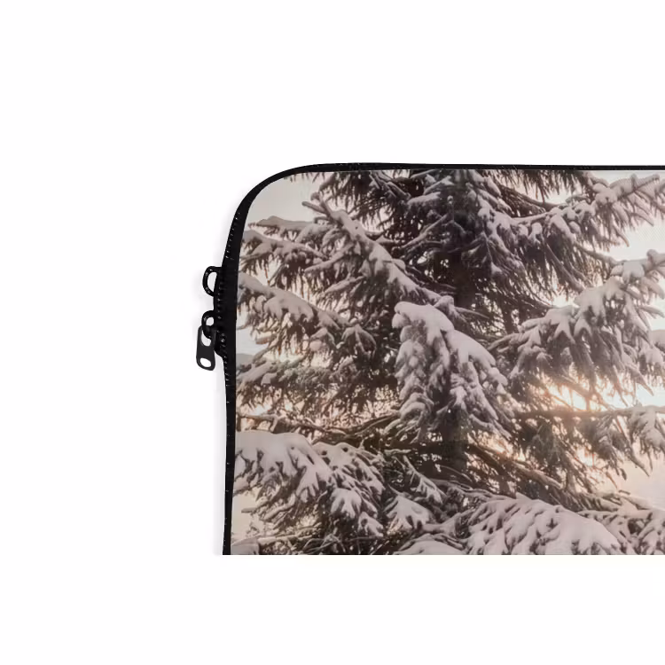 Laptophoes - Huis - Sneeuw - Winter — 5