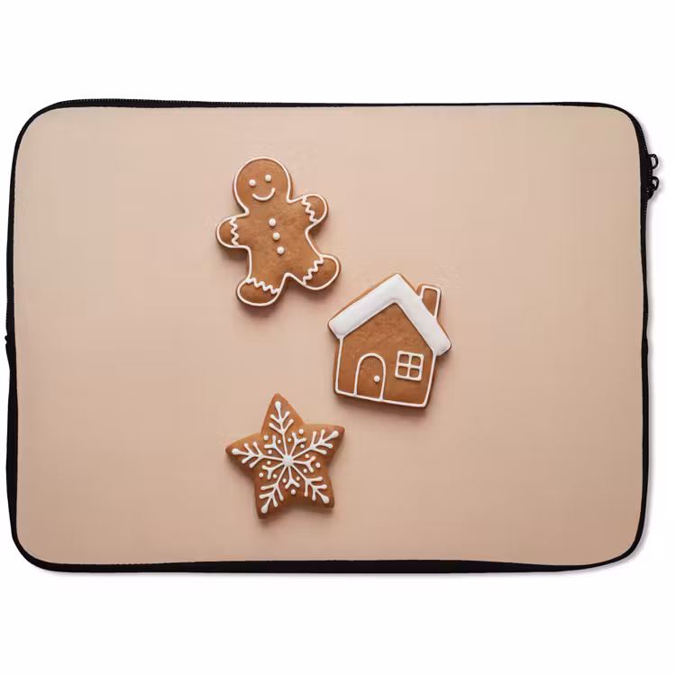 Laptophoes - Koekje - Kerst - Eten — 1
