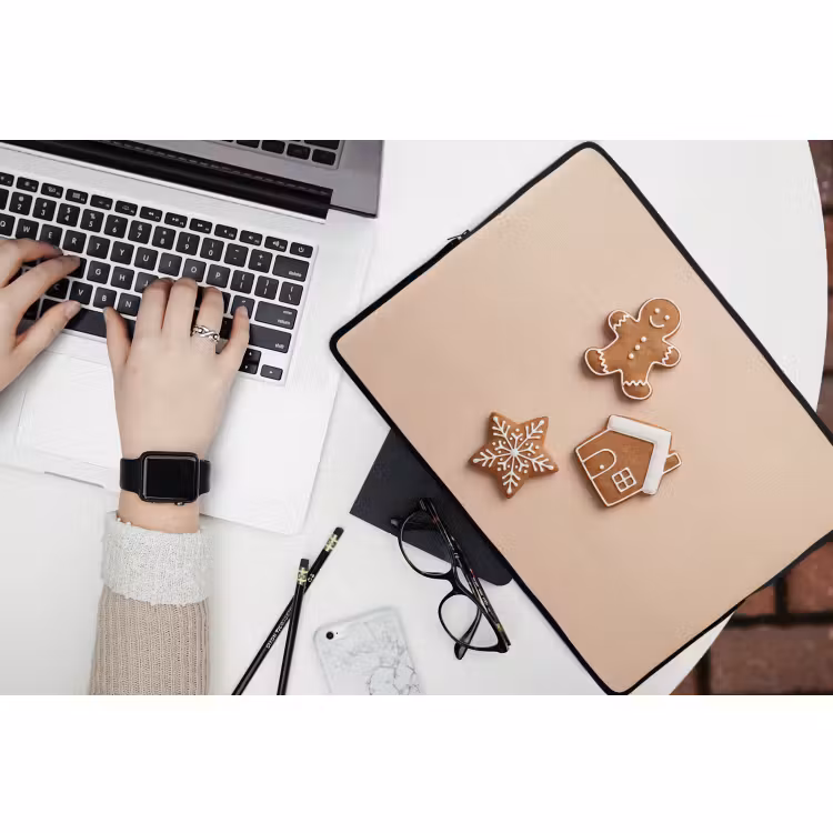 Laptophoes - Koekje - Kerst - Eten — 3