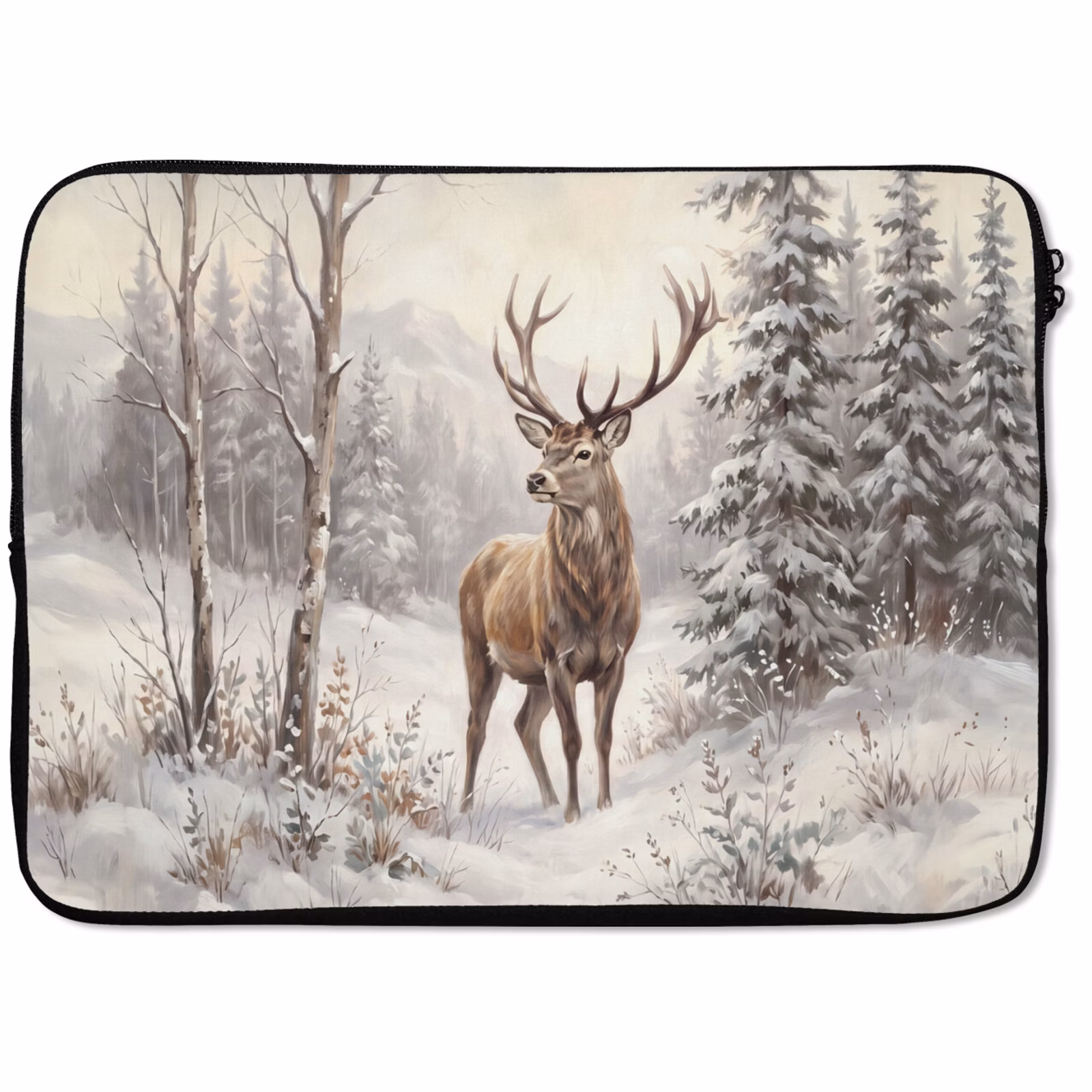 Laptophoes - Dier - Woud - Sneeuw — 1