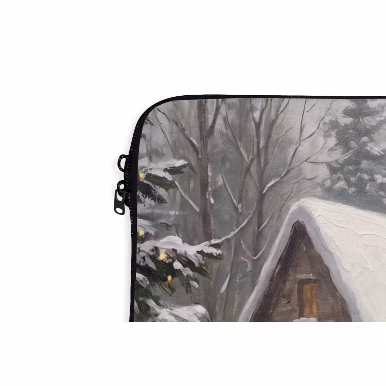 Laptophoes - Bos - Winter - Landschap — 5