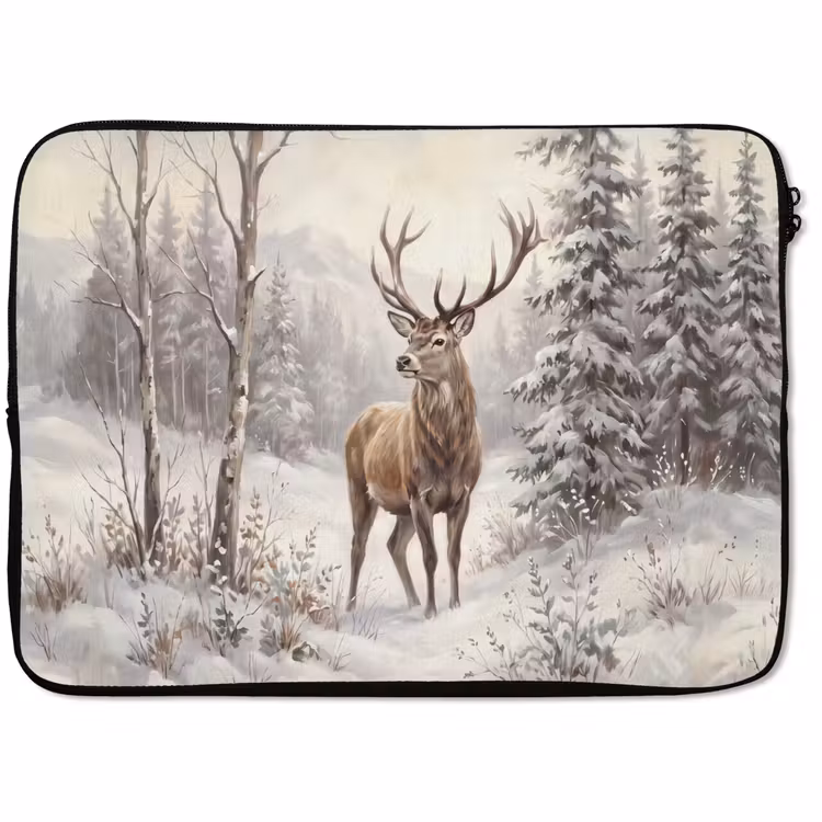 Laptophoes - Dier - Woud - Sneeuw — 1
