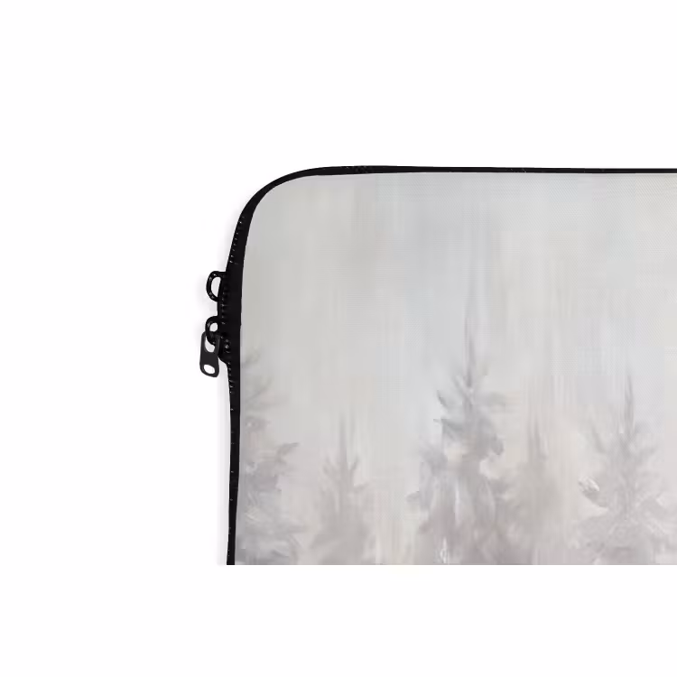Laptophoes - Winterbos - Kerstboom - Kunst — 5