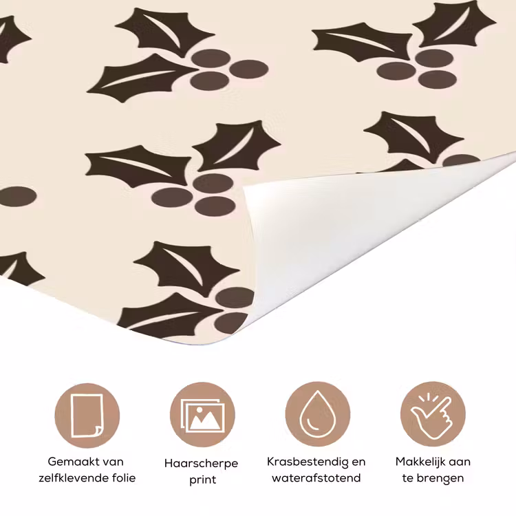 Deursticker - Hult - Bruin - Kerst — 3