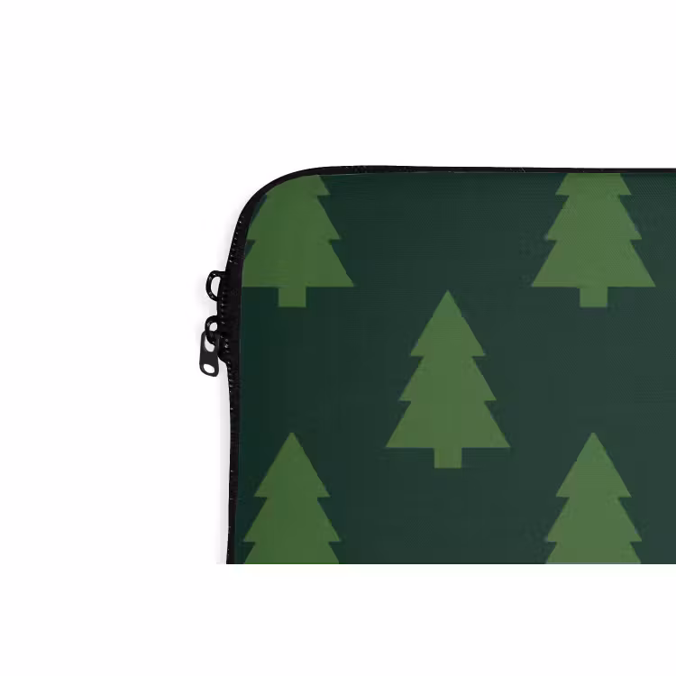 Laptophoes - Kerstboom - Groen - Kerst — 5