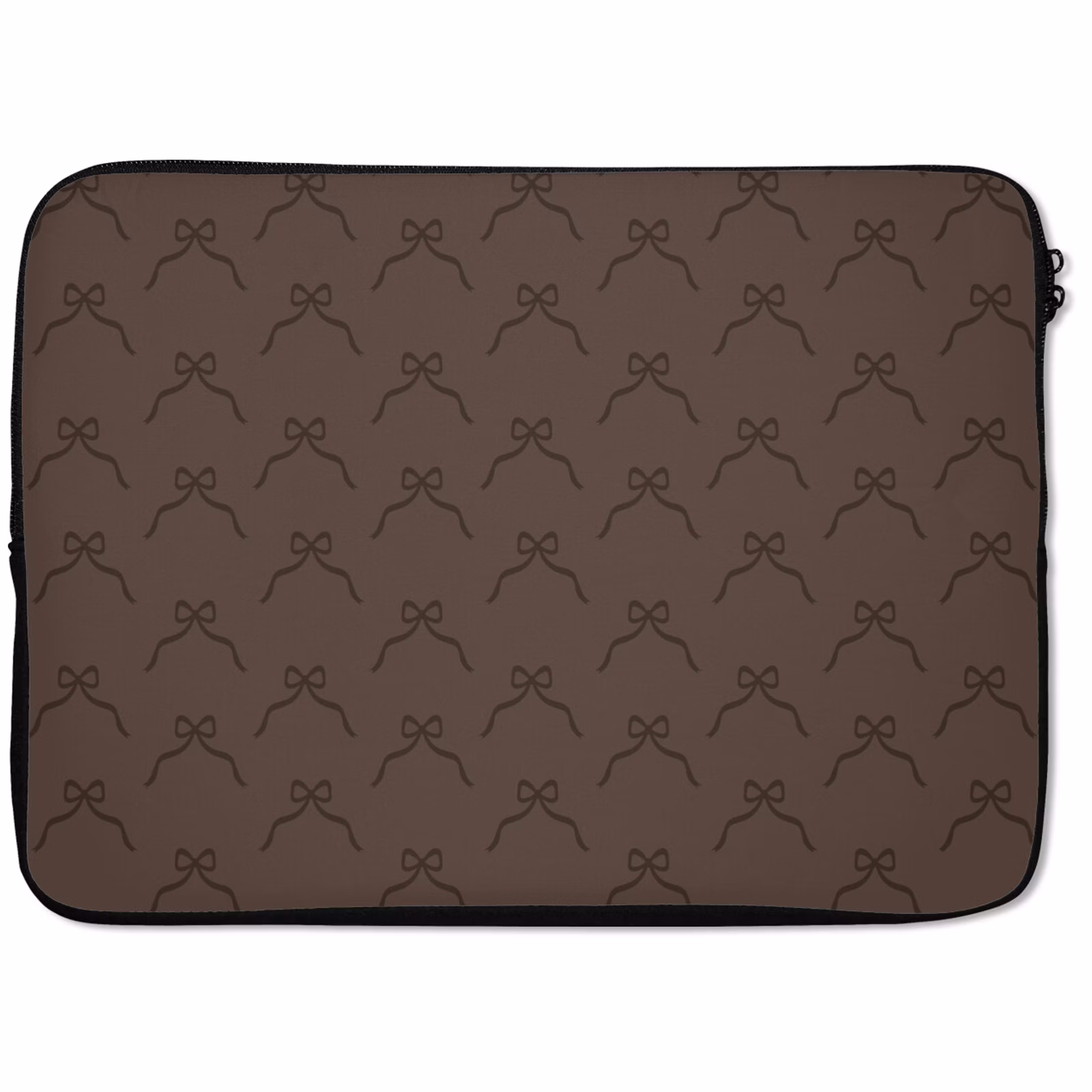 Laptophoes - Bruin - Kerst - Strik — 1