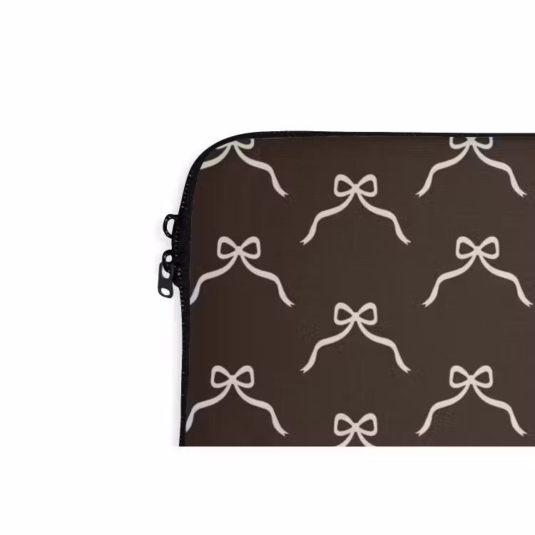 Laptophoes - Bruin - Strik - Kerst — 5