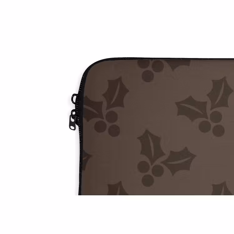 Laptophoes - Hulst - Kerst - Bruin — 5