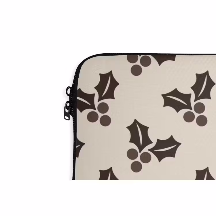 Laptophoes - Hult - Bruin - Kerst — 5