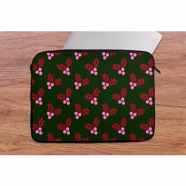 Laptophoes - Neon - Hulst - Kerst — 2