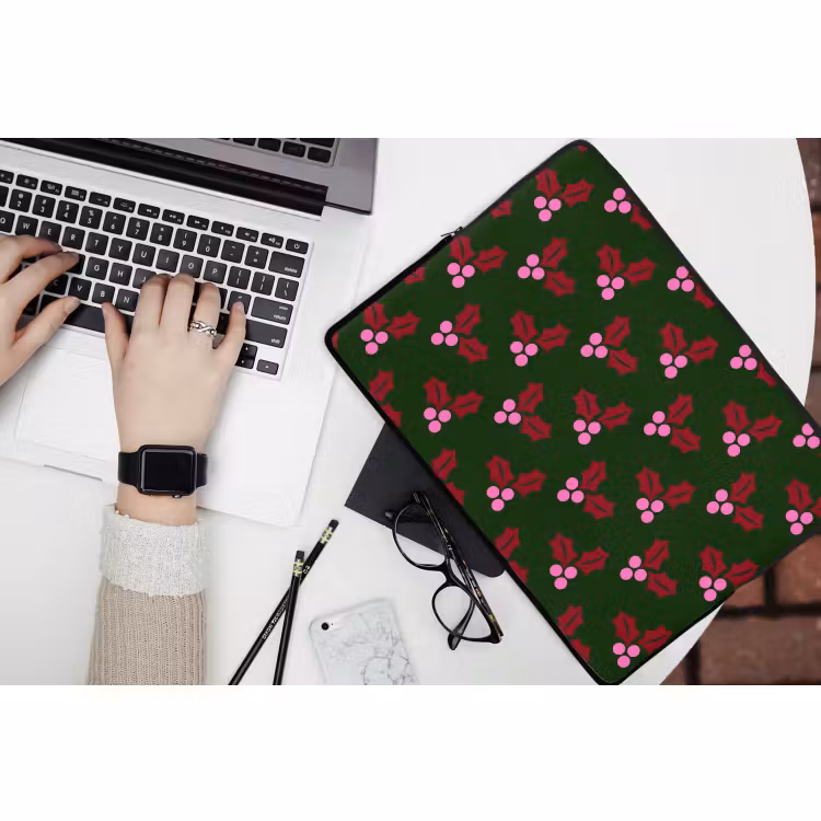 Laptophoes - Neon - Hulst - Kerst — 3