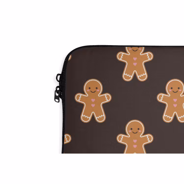 Laptophoes - Peperkoek - Bruin - Kerst — 5