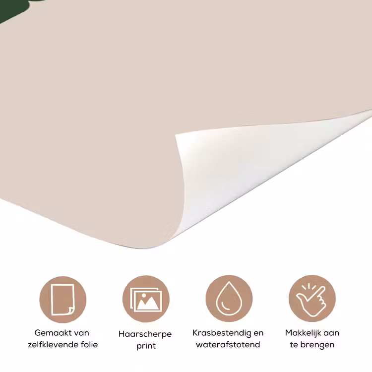 Deursticker - Tekst - Kerst - Groen — 3