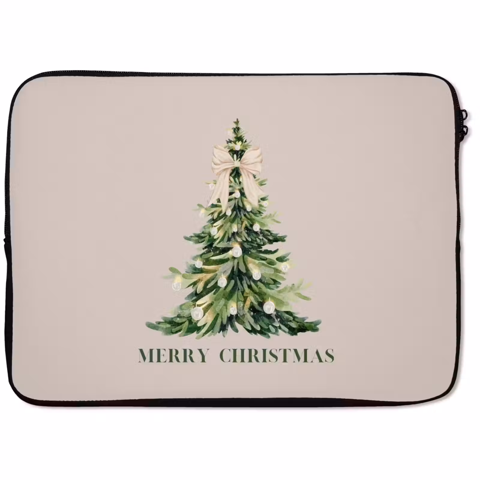 Laptophoes - Kerst - Kerstboom - Tekst — 1