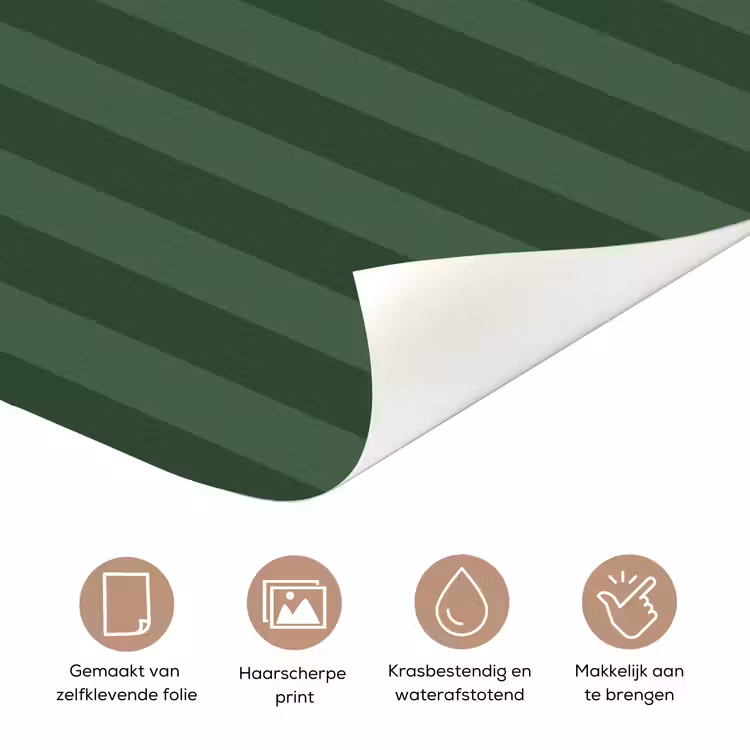 Deursticker - Joy - Kerst - Tekst - Groen — 3