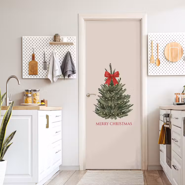 Deursticker - Tekst - Kerst - Kerstboom — 7