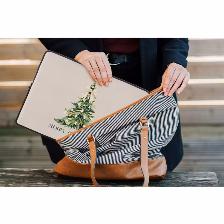 Laptophoes - Kerst - Kerstboom - Tekst — 4