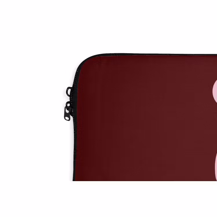 Laptophoes - Kerst - Snoep - Tekst - Roze — 5