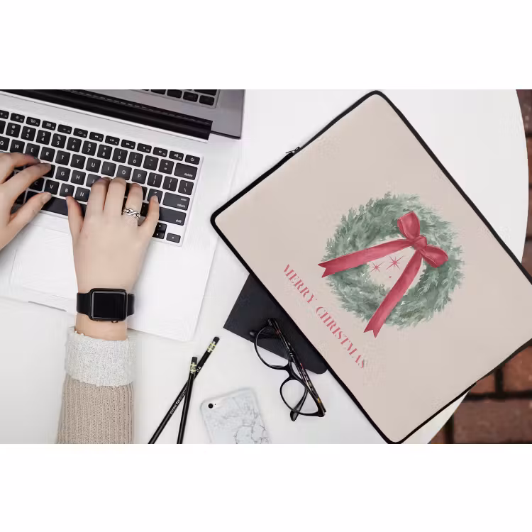 Laptophoes - Winter - Kerst - Tekst — 3