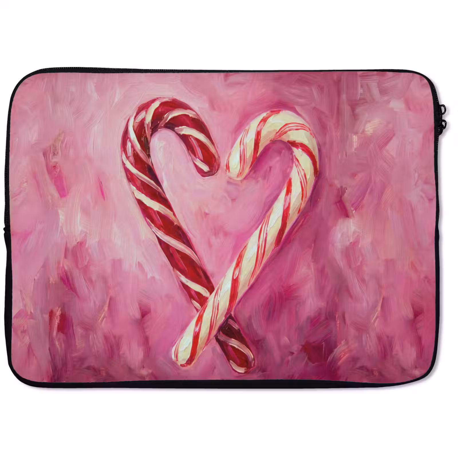 Laptophoes - Snoep - Hart - Roze — 1