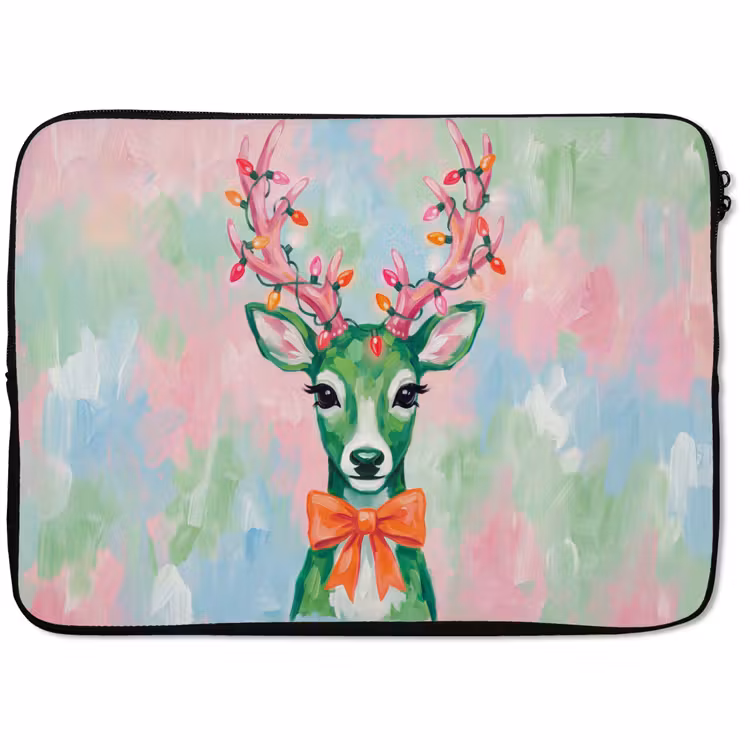 Laptophoes - Hert - Kerst - Dieren — 1