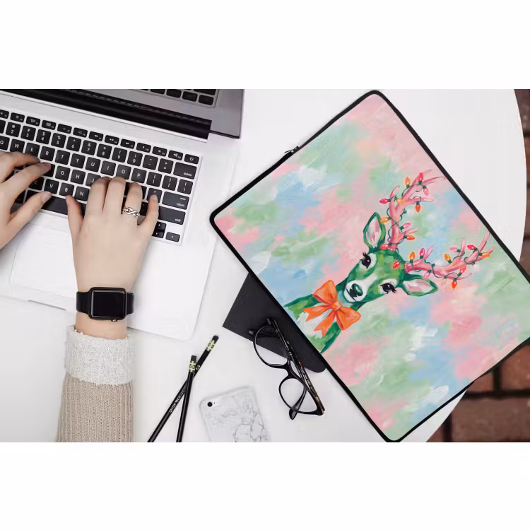 Laptophoes - Hert - Kerst - Dieren — 3