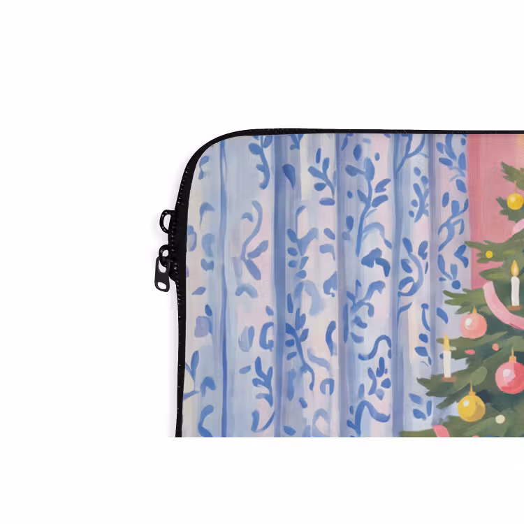 Laptophoes - Kat - Kerst - Interieur — 5