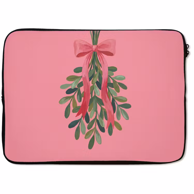 Laptophoes - Plant - Lint - Roze — 1