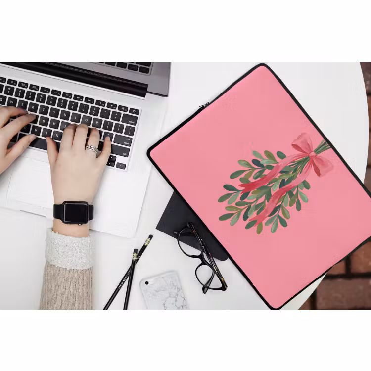 Laptophoes - Plant - Lint - Roze — 3