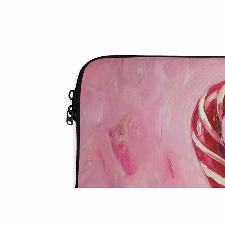 Laptophoes - Snoep - Hart - Roze — 5