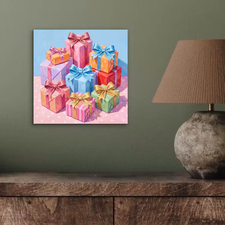 Aluminium schilderij - Geschenken - Feest - Kleurrijk — 3