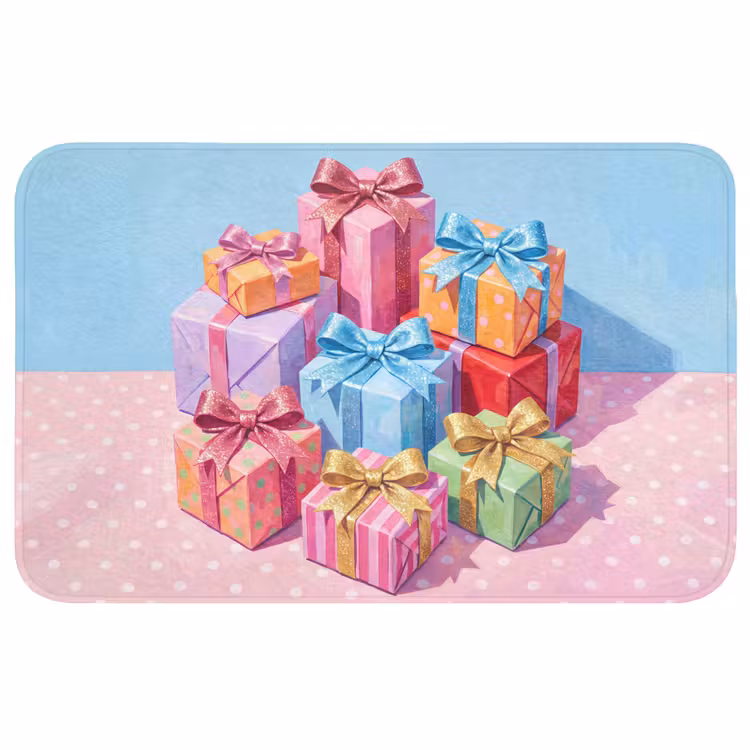 Badmat - Geschenken - Feest - Kleurrijk — 1
