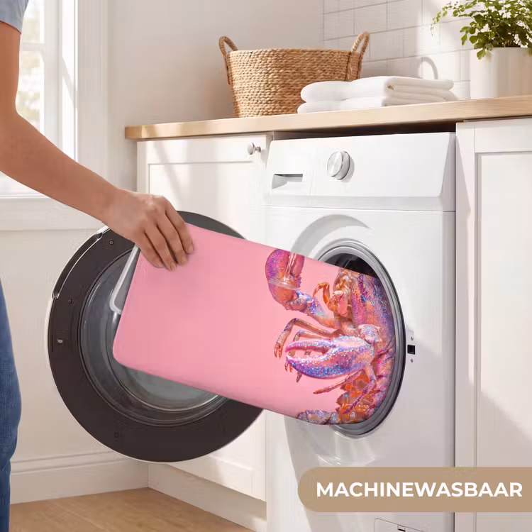 Badmat - Kreeft - Kerst - Roze — 7