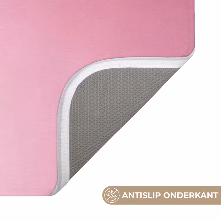 Badmat - Zuurstok - Glinsterend - Roze — 3