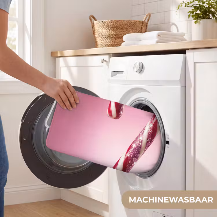 Badmat - Zuurstok - Glinsterend - Roze — 7