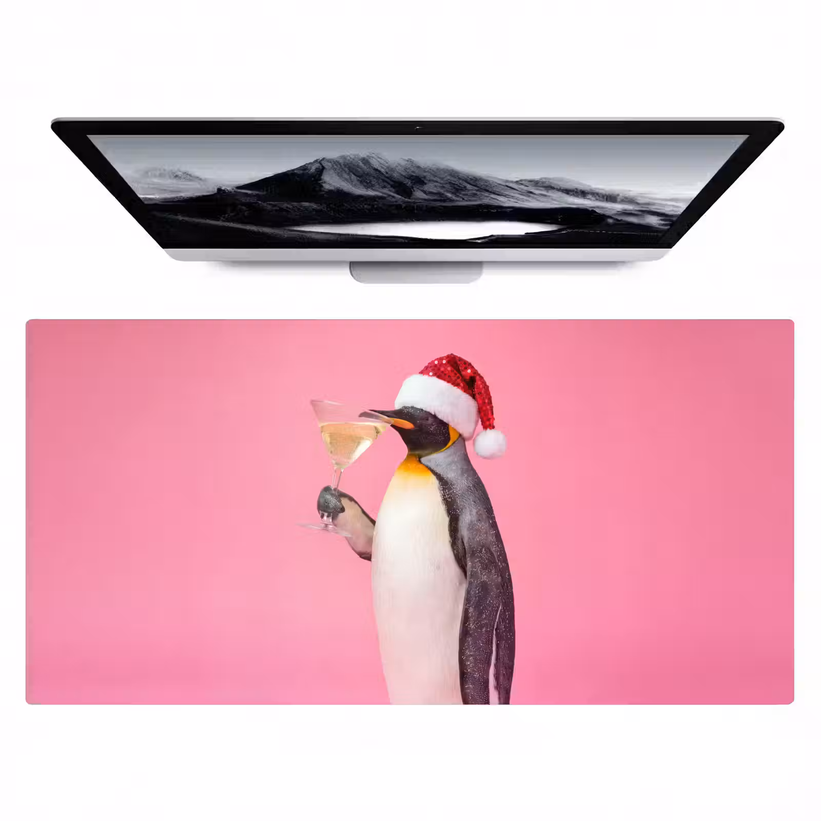 Bureau onderlegger - Pinguïn - Kerst - Feest — 1