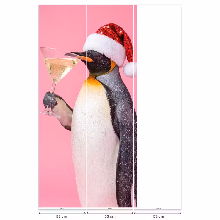 Behang - Pinguïn - Kerst - Feest — 6