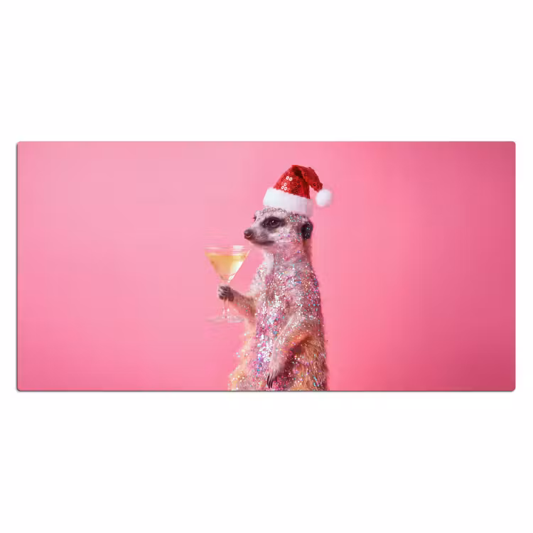Bureau onderlegger - Dieren - Glitter - Feest — 2