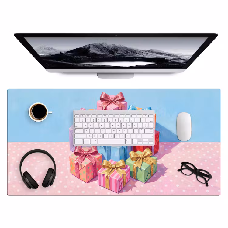 Bureau onderlegger - Geschenken - Feest - Kleurrijk — 4