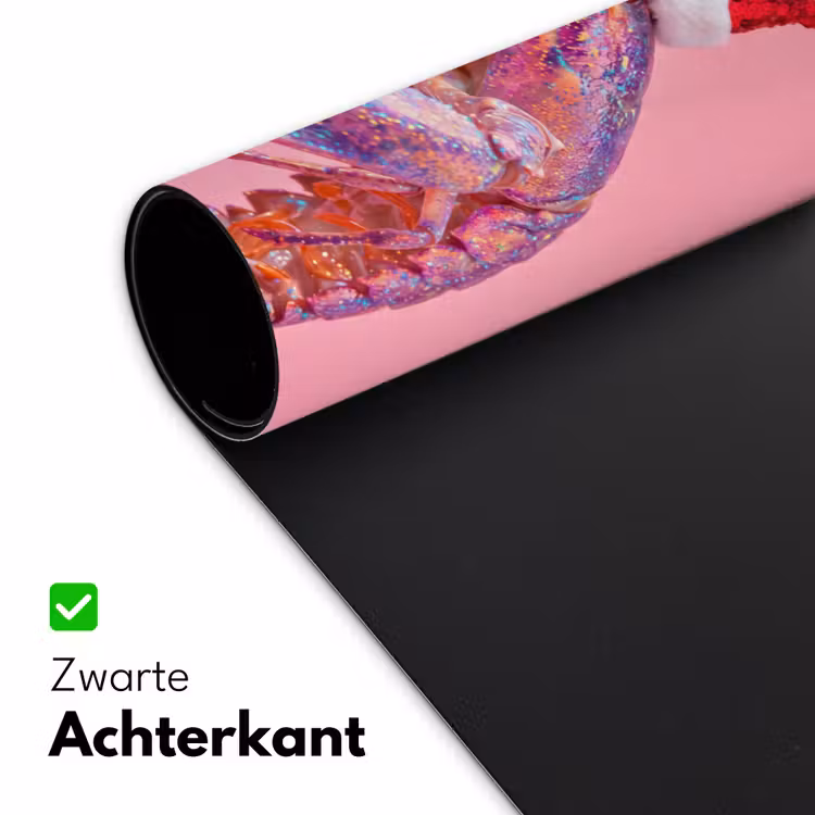 Bureau onderlegger - Kreeft - Kerst - Roze — 5