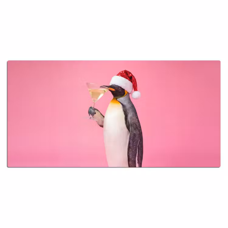 Bureau onderlegger - Pinguïn - Kerst - Feest — 2