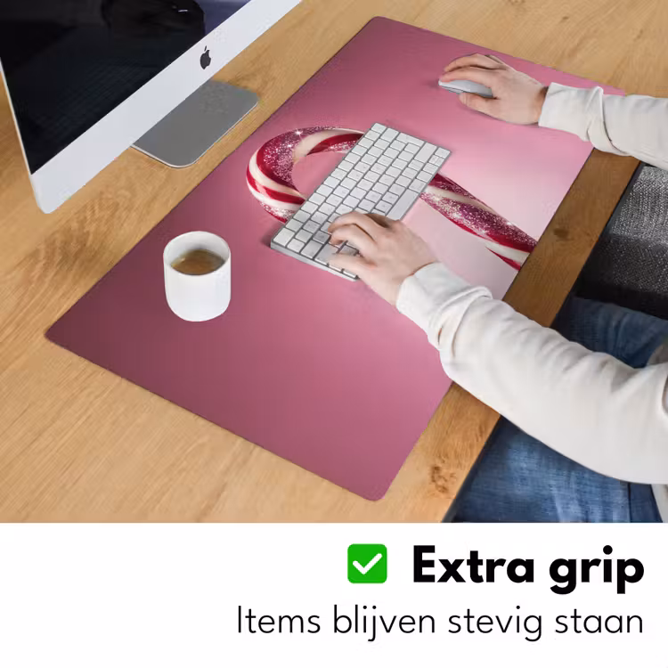 Bureau onderlegger - Zuurstok - Glinsterend - Roze — 6