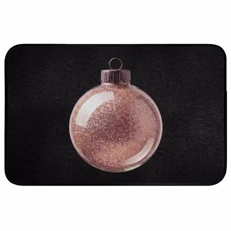Badmat - Kerstbal - Roségoud - Kerst — 1