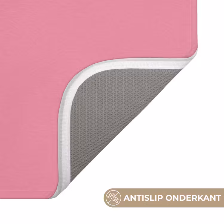 Badmat - Roze strik - Glitter — 3
