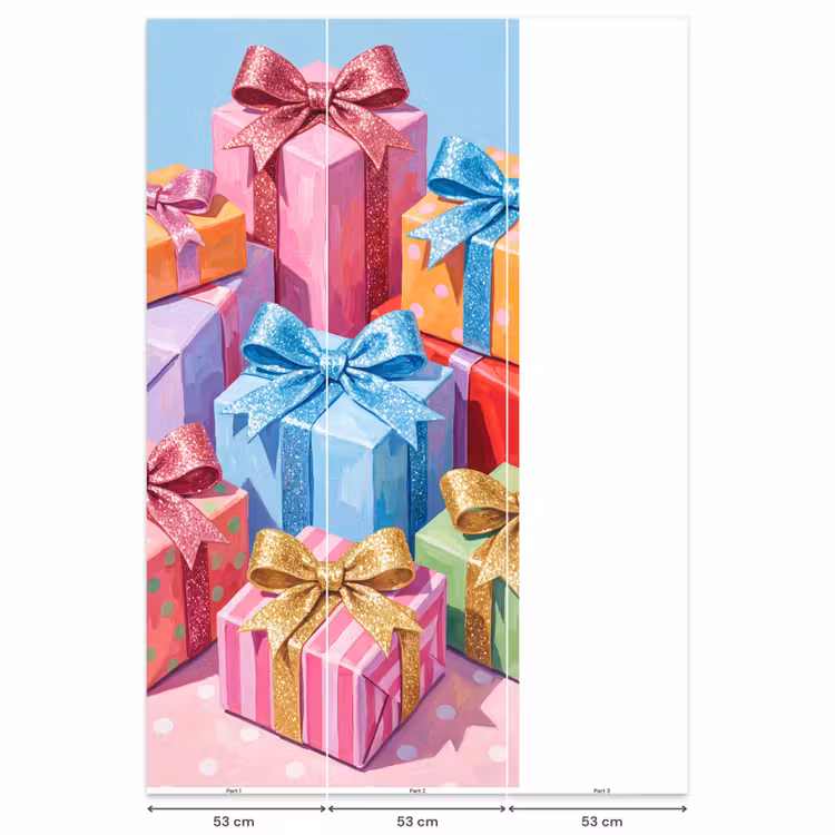 Behang - Geschenken - Feest - Kleurrijk β 6