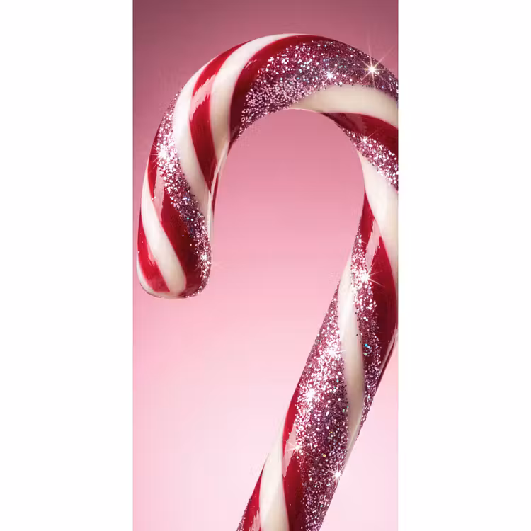 Behang - Zuurstok - Glinsterend - Roze — 2