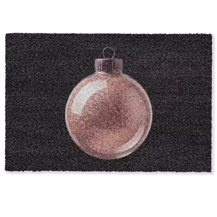 Deurmat - Kerstbal - Roségoud - Kerst — 1