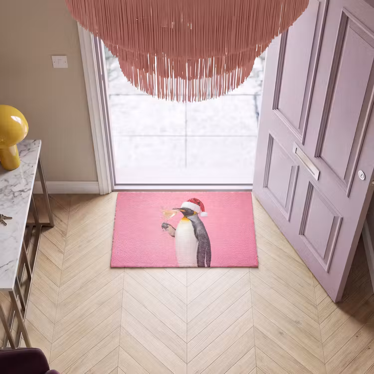 Deurmat - Pinguïn - Kerst - Feest — 4