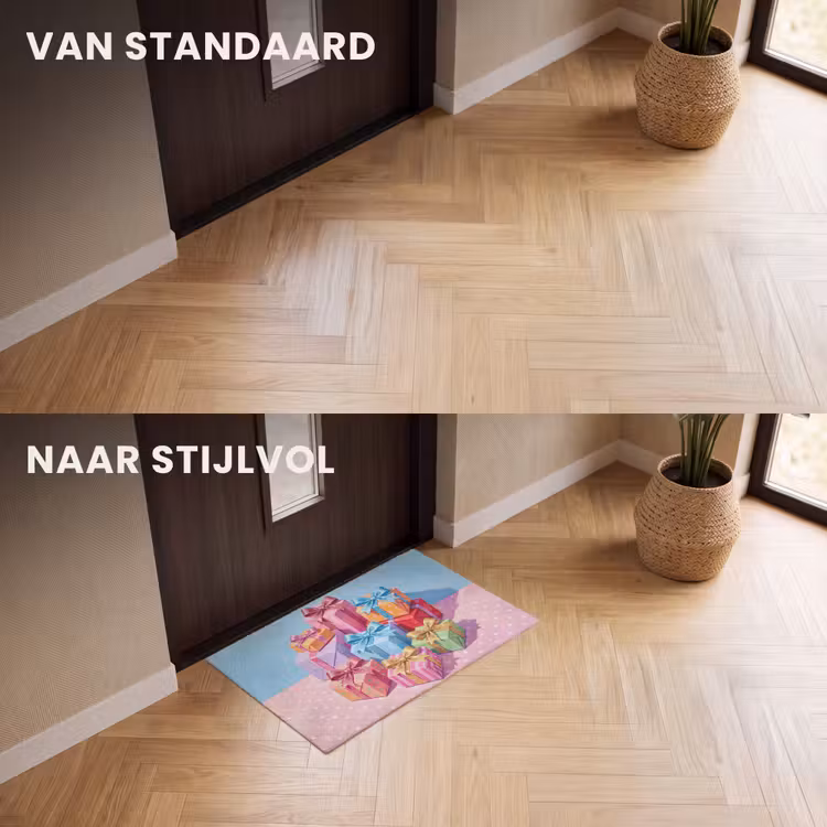 Deurmat - Geschenken - Feest - Kleurrijk — 3