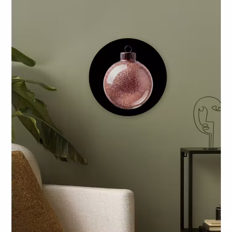 Muurcirkel - Kerstbal - Roségoud - Kerst — 3